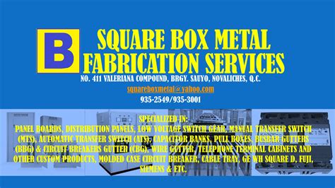 metal fabrication quezon city|square box metal fabricators.